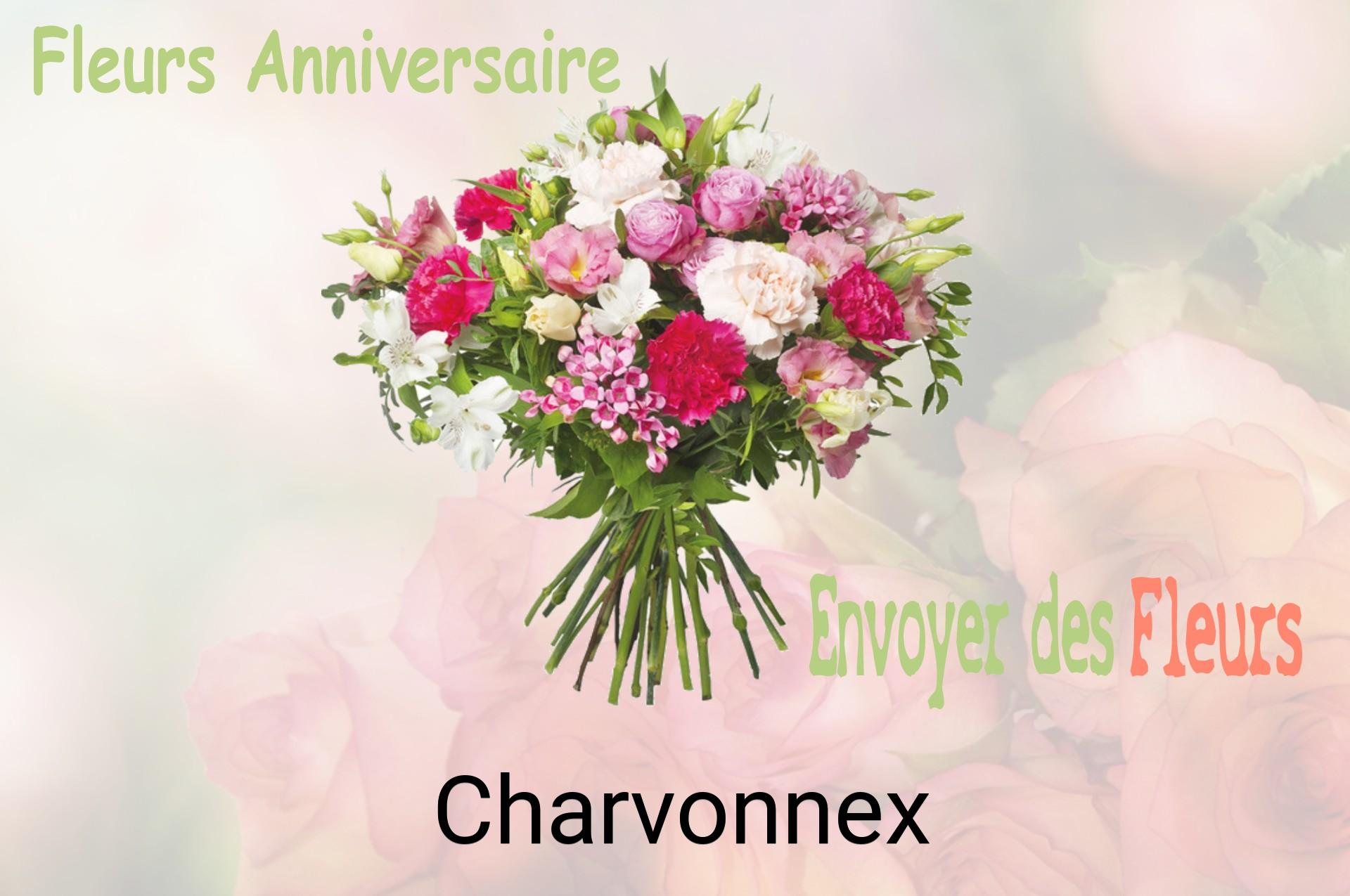 Bouquet de fleurs d’anniversaire livré à Charvonnex
