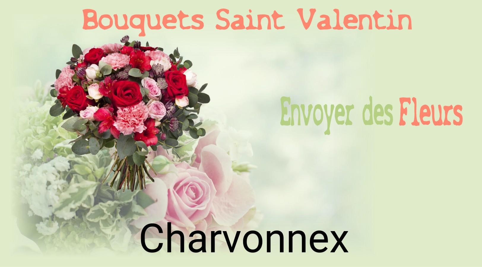 Roses de Saint-Valentin livrées à Charvonnex